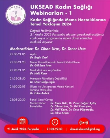 Kadın Sağlığı Webinarları - 1