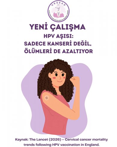 Yeni Çalışma-HPV AŞISI-Sadece Kanseri Değil, Ölümleri de Azaltıyor