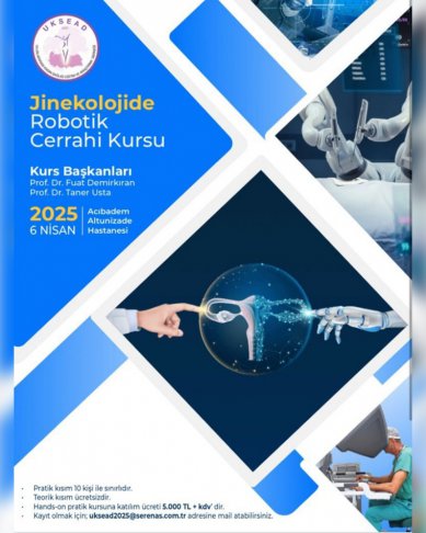 Jinekolojide Robotik Cerrahi Kursu